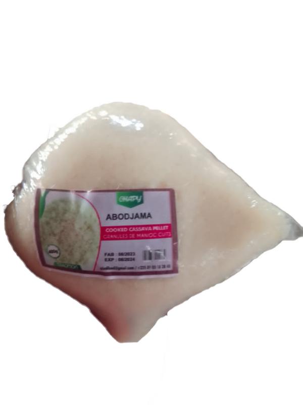 Granulés de manioc cuits