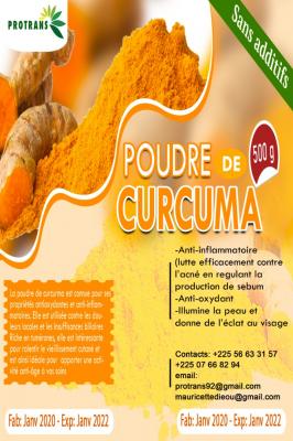 Poudre de curcuma - PROTRANS