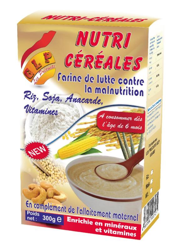 Composée de Farine de Mil, Riz, Mais